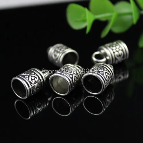 Onebeading Fit 8mm Cord Crimp End Caps Buckle Tips For Necklace Bracelet Connectors Clasps DIY Accessories 10x16mm 20pcs K00525