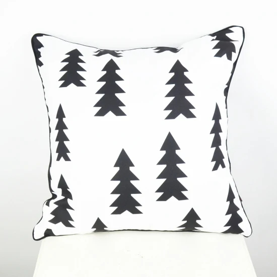 

18" * 18 " almofadas decorativas Decorative Throw Pillow Cover Christmas Tree Pillow Cover Pillowcase