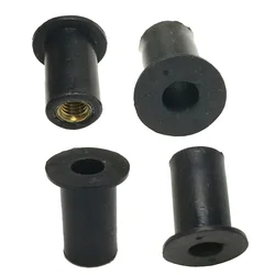 6/12pcs M5 Kayak Rubber Well Nuts Blind Fastener Rivet Fishing Kayak Accessories Nuts Windscreen Wellnuts