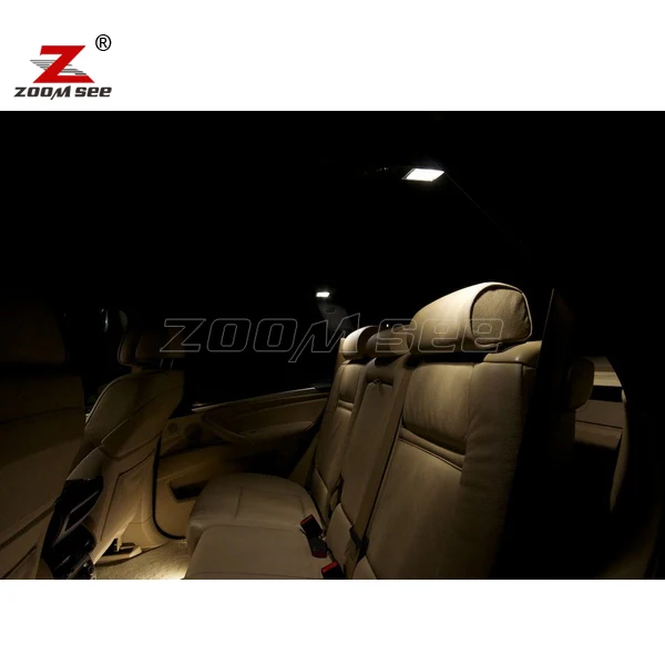 23pcs LED License plate lamp + Interior Light full Kit for BMW X5 E70 M xDrive 30i xDrive30i M xDrive35d 35i 48i 50i (2007-2013)