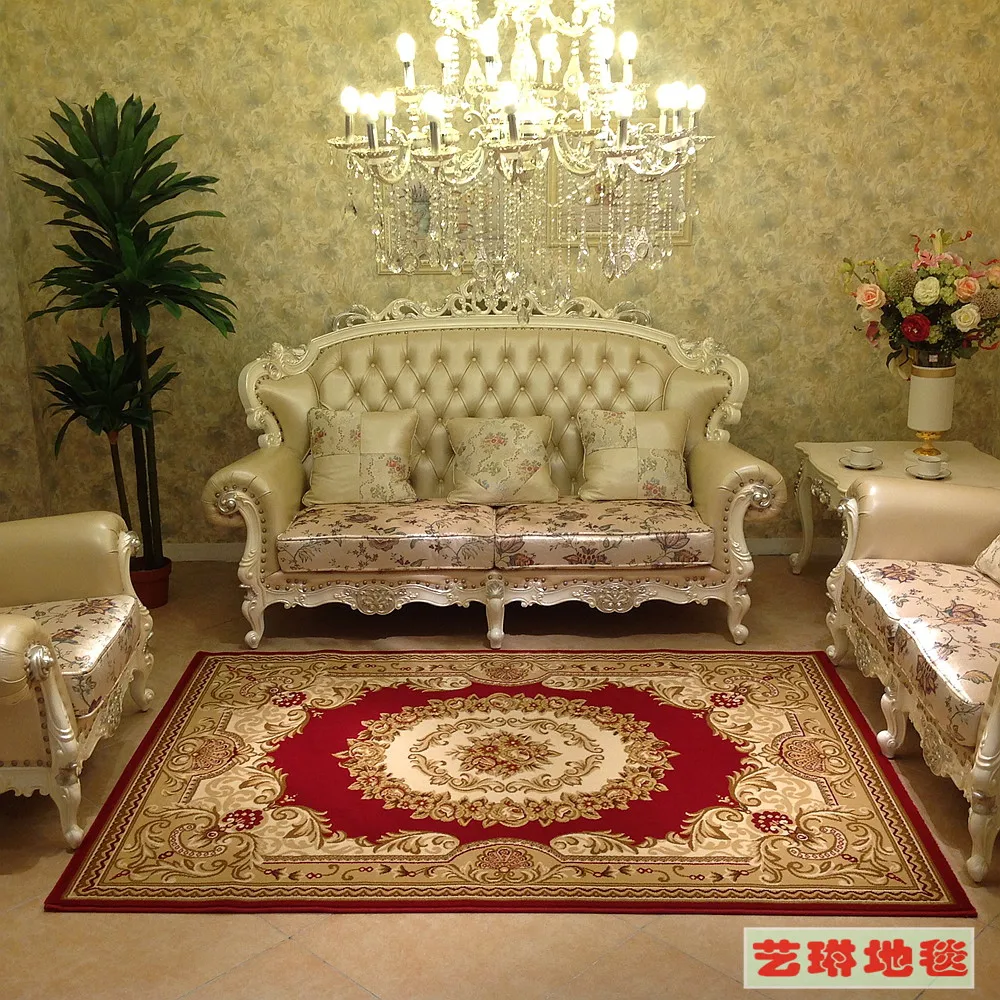 Fashion american rustic new classic chinese style sofa coffee table quality carpet