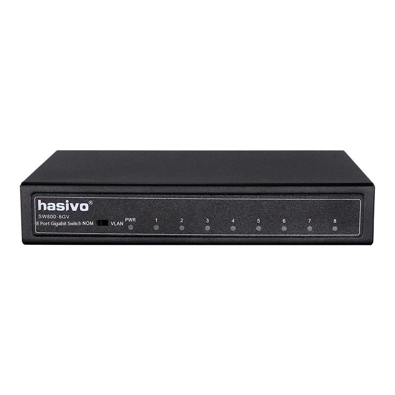 8 Port switch RJ45 Gigabit Ethernet switch with 8 port 10/100/1000M network switch