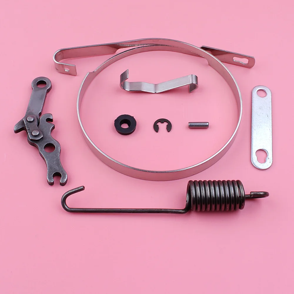 Imagem -05 - Faixa de Freio de Corrente Kit Reparo Mola Plana Conjunto para Stihl Ms180 Ms170 018 017 ms 180 170 Peças Motosserra