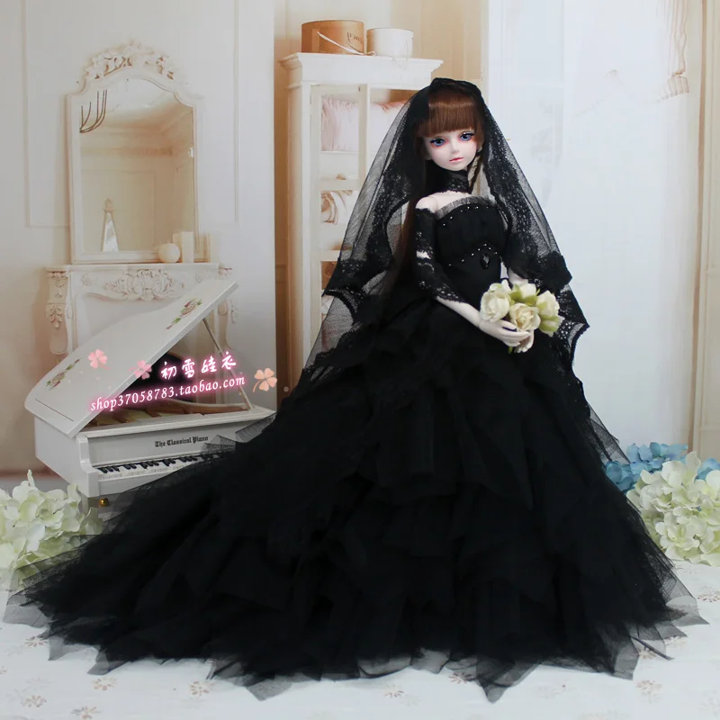 1/4 1/3 scale BJD Wedding dress set clothes accessories for BJD/SD doll EID woman,Not included doll,shoes,wig and other A0342