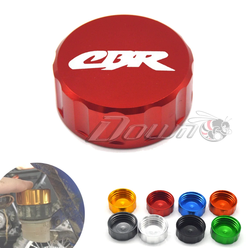 Tapa de depósito de freno trasero para motocicleta, tapa de cubierta para Honda CBR 1000 RR/CBR 1000 RR C-ABS 2008-UP 2010 2011 2012 2013 2014 2015 2016 CNC