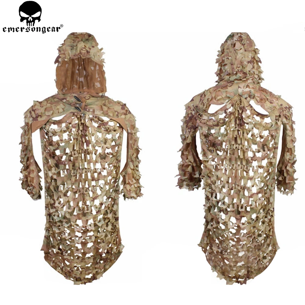 Emersongear Traje Ghillie Camuflaje Ligero Caza Francotirador