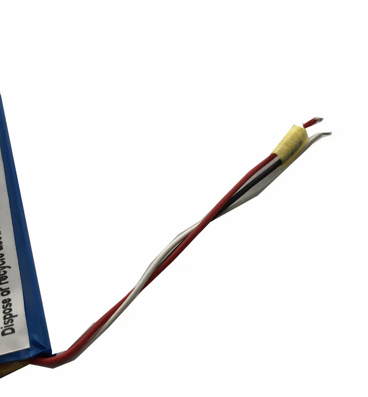 Bateria 3.7v 730mah para jbl clip 2 player, li-polímero recarregável acumulador de substituição p044052 gsp383555