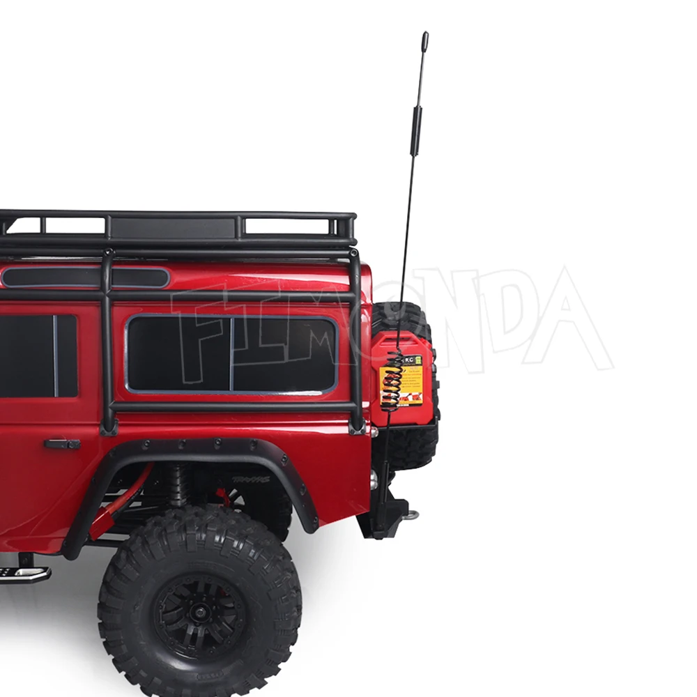 19.5cm/29cm Metal Decorative Antenna for 1/10 RC Crawler Car TRX4 Axial SCX10 90046 RC4WD D90 D110 Tamiya CC01 KM2