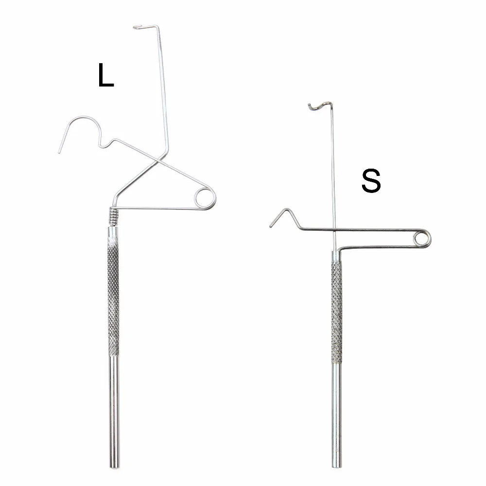Narzędzie do wiązania węzłów wędkarskich Tyer Hook Line Knotter Tie Nail Stal nierdzewna S/L