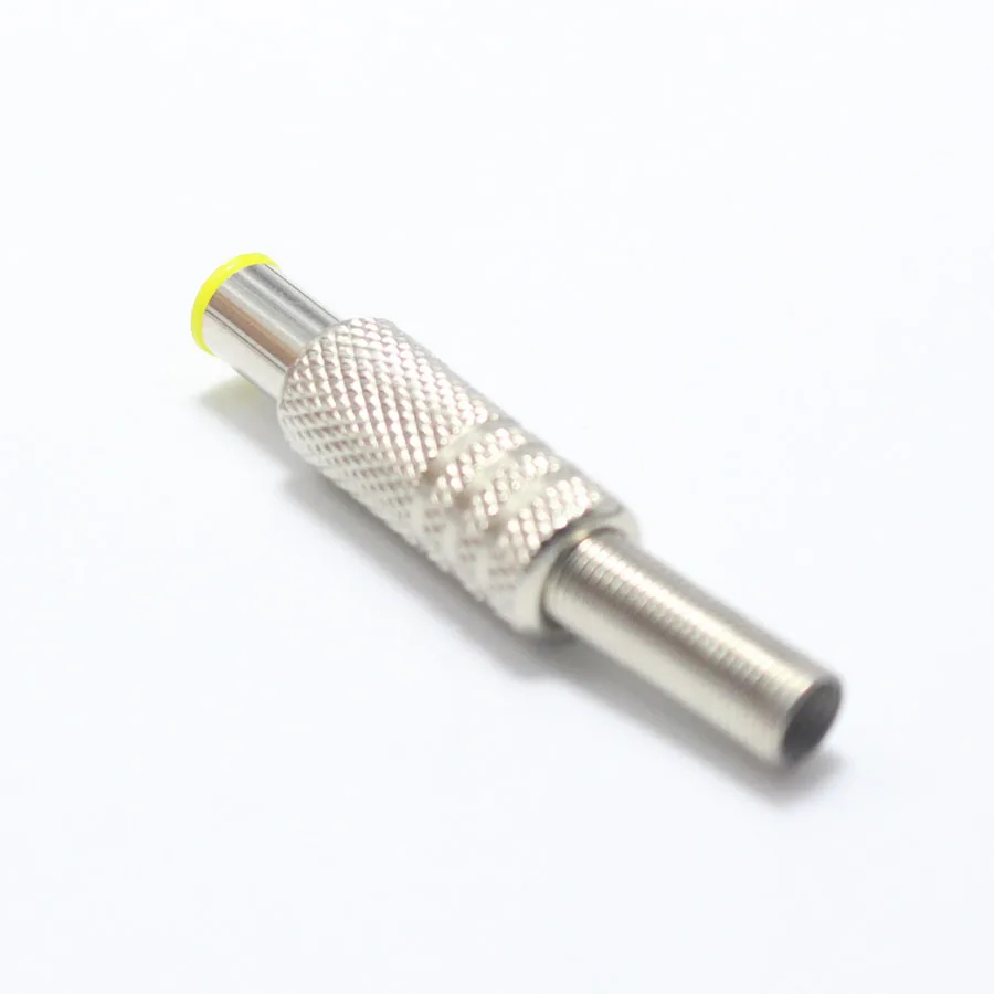 1pcs 6.5*4.4mm DC Power Plug 6.5mm * 4.4mm Metal Male Plugs with Tip Connector Audio Adapter for OD5mm Cable