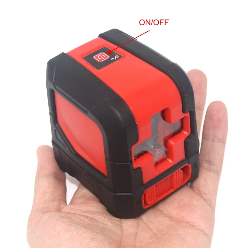 Mini Self-Leveling Laser Level Vertical & Horizontal Laser levels Red Green 2 Cross Laser Line With Bracket Universal Clip