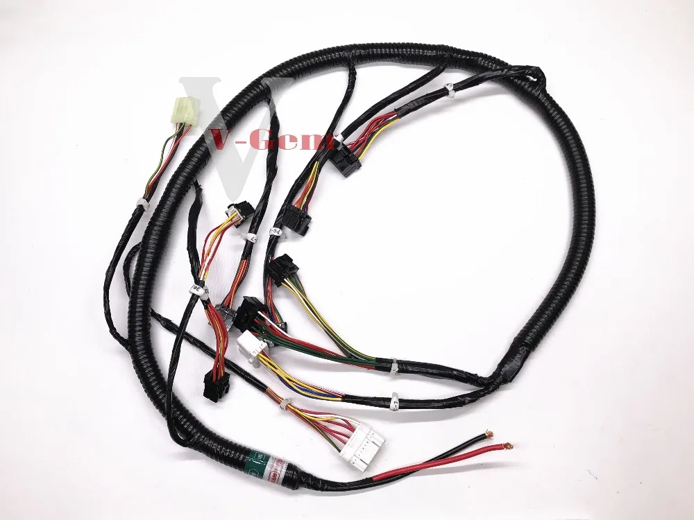 

Free shipping! Universal Excavator Wire harness for multi-purpose display screen of diggeer ,gerneral excavator wire line