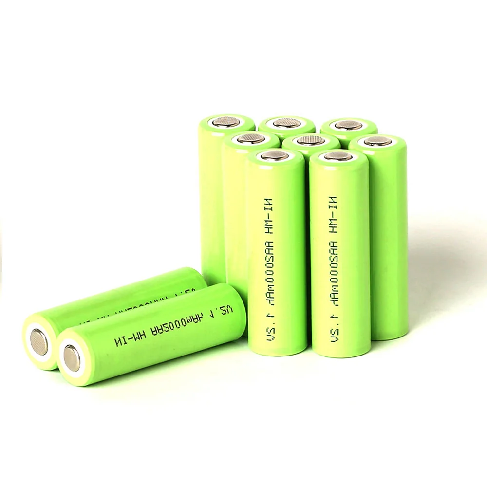 

GTF 1,2 V AA 2000mAh Ni-MH перезаряжаемая батарея AA батарея батареи 2A батареи для камеры игрушек power пылесоса аккумуляторная батарея