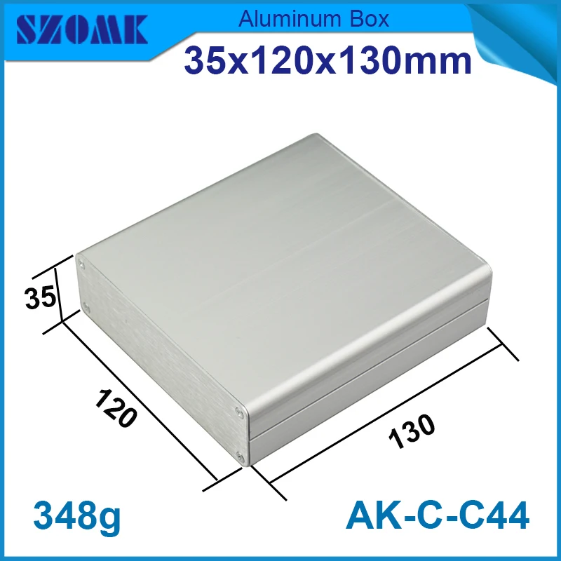 4Pieces aluminium extrusion box enclosures housing for electronics case box 35*120*130mm