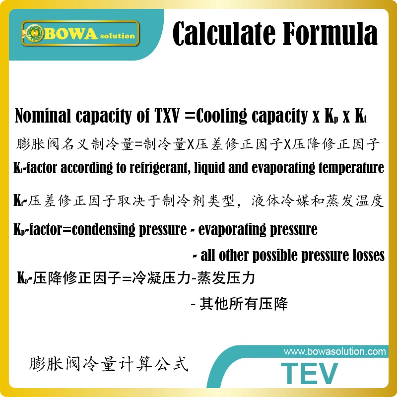 Kits de válvula de expansão r404a, 15hp, é design especial para estágio de alta temperatura do congelador em cascata para manter a temperatura de condensação r23.