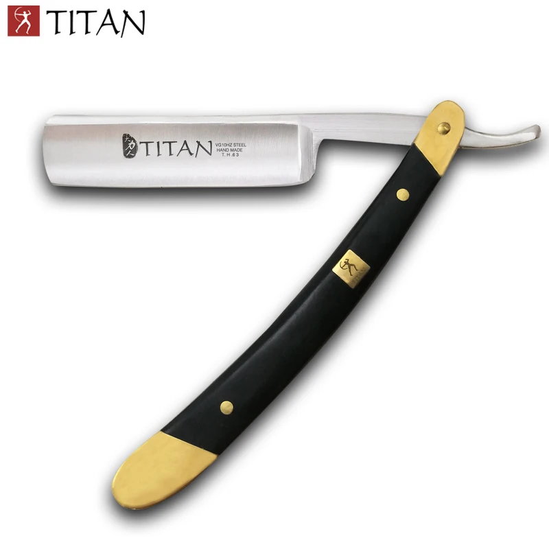 Titan straight razor barber razors for beard male shaving knife men's safety shaver razors