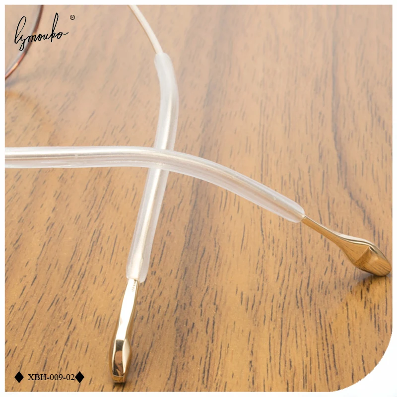 Lymouko Metal Glasses Thin Leg Anti Slip Slim Hole Eyeglass Round Holder Sleeve Soft Silicone Prevent Allergies Ear Hooks