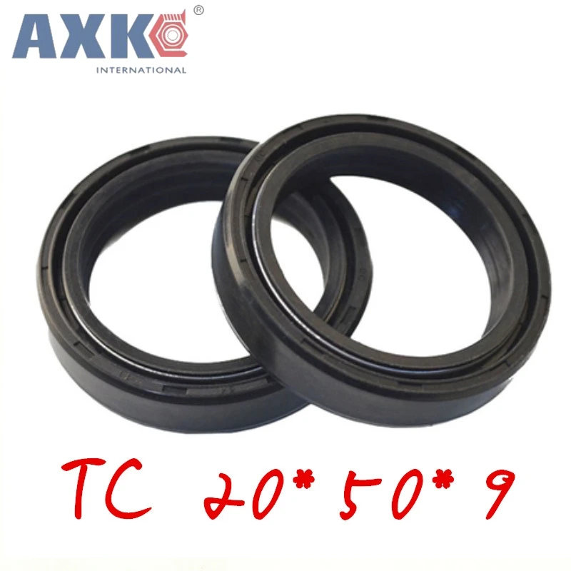 Shaft Oil Seal TC-20*50*9 Rubber Covered Double Lip With Garter Spring/Size:20mm*50mm*9mm/15pcs