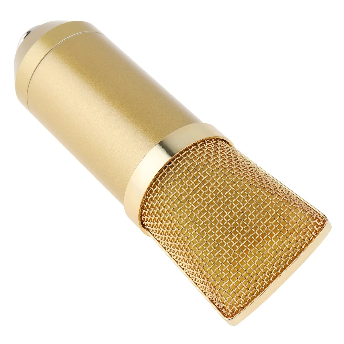 BM-700 Professional Condenser Microphone with Circuit Control and Gold-plated Large Diaphragm Head for Studio / KTV