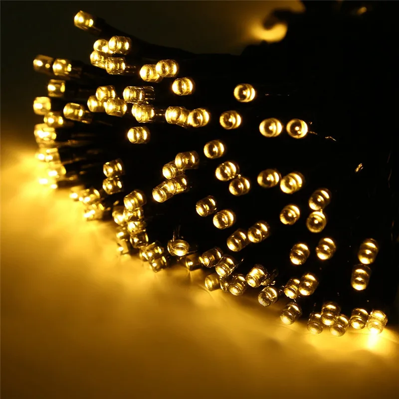 Solar LED String Light Christmas Light Garland 50/100 LED Fairy Lights With Battery Outdoor Garden Party Tree Wedding Decor