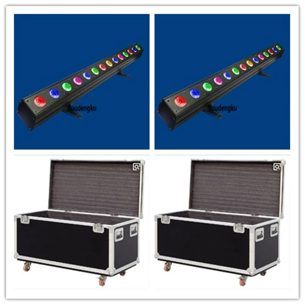 

8 pieces with flightcase Unique Design 14pcs 18w rgbwa uv 6in1 pixeL dmx LED Stage Wall Washer DJ light led uplight