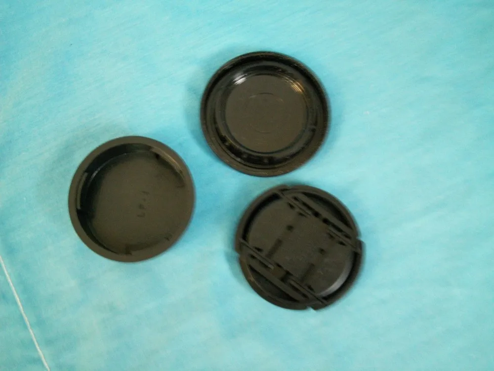 Cubierta de tapa de lente 3 en 1, tapa trasera de lente, tapa de cuerpo de cámara, juego de tapa para D5100, D5200, D3200, D3100, 18-55mm, 55-200mm, DSLR