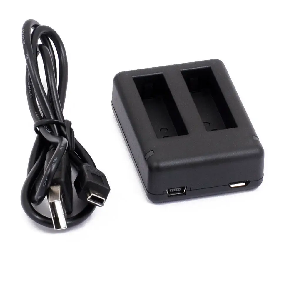 

TARION USB Dual Port Battery Charger Adapter for GoPro HD Hero 4 AHDBT401 Camera