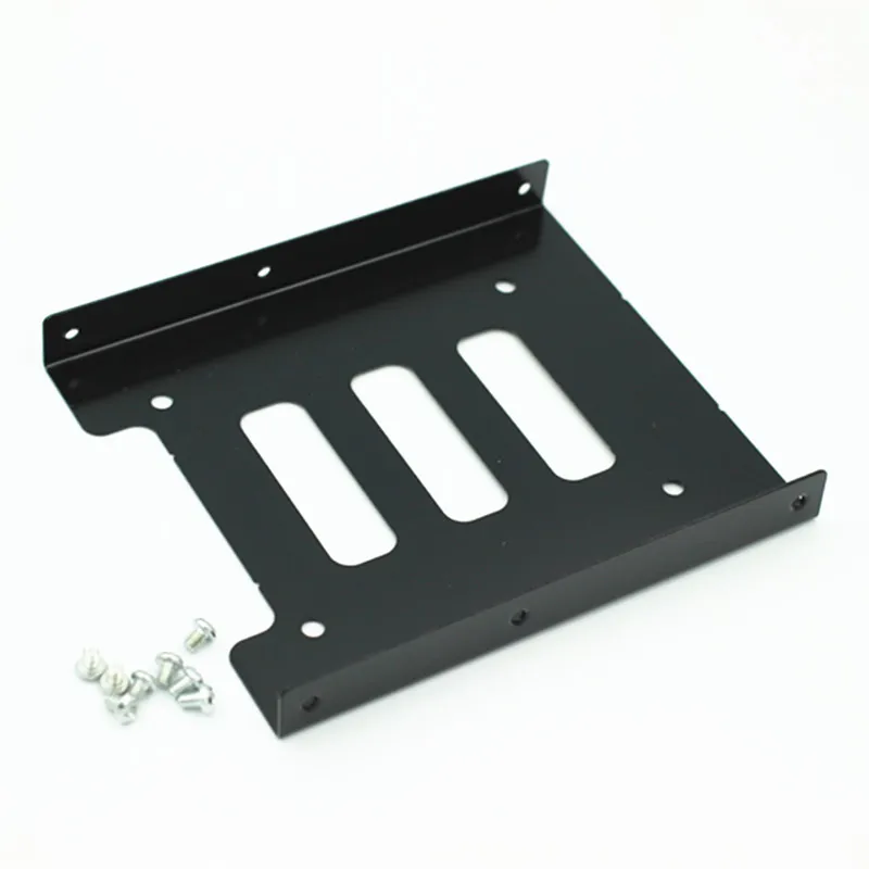 Eunaimee 10แพ็คสีดำ2.5 "SSD ถึง3.5" เบย์ฮาร์ดไดรฟ์ HDD ติดตั้ง D ock ถาดยึดอะแดปเตอร์