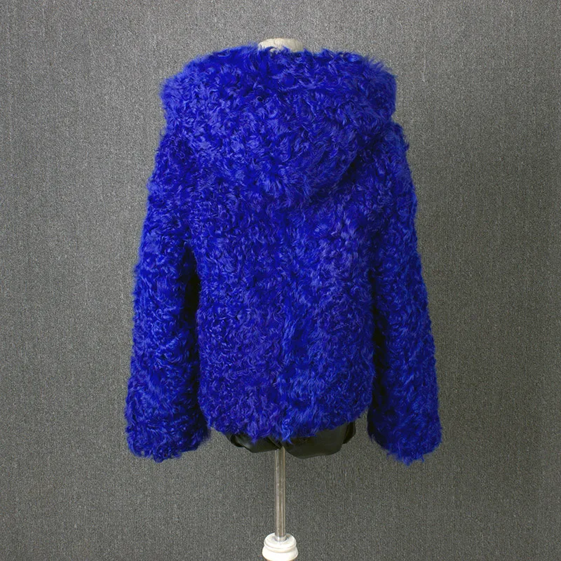 short lamb fur coat  100%natural furreal fur coat  real fur coats for women  winter coat women