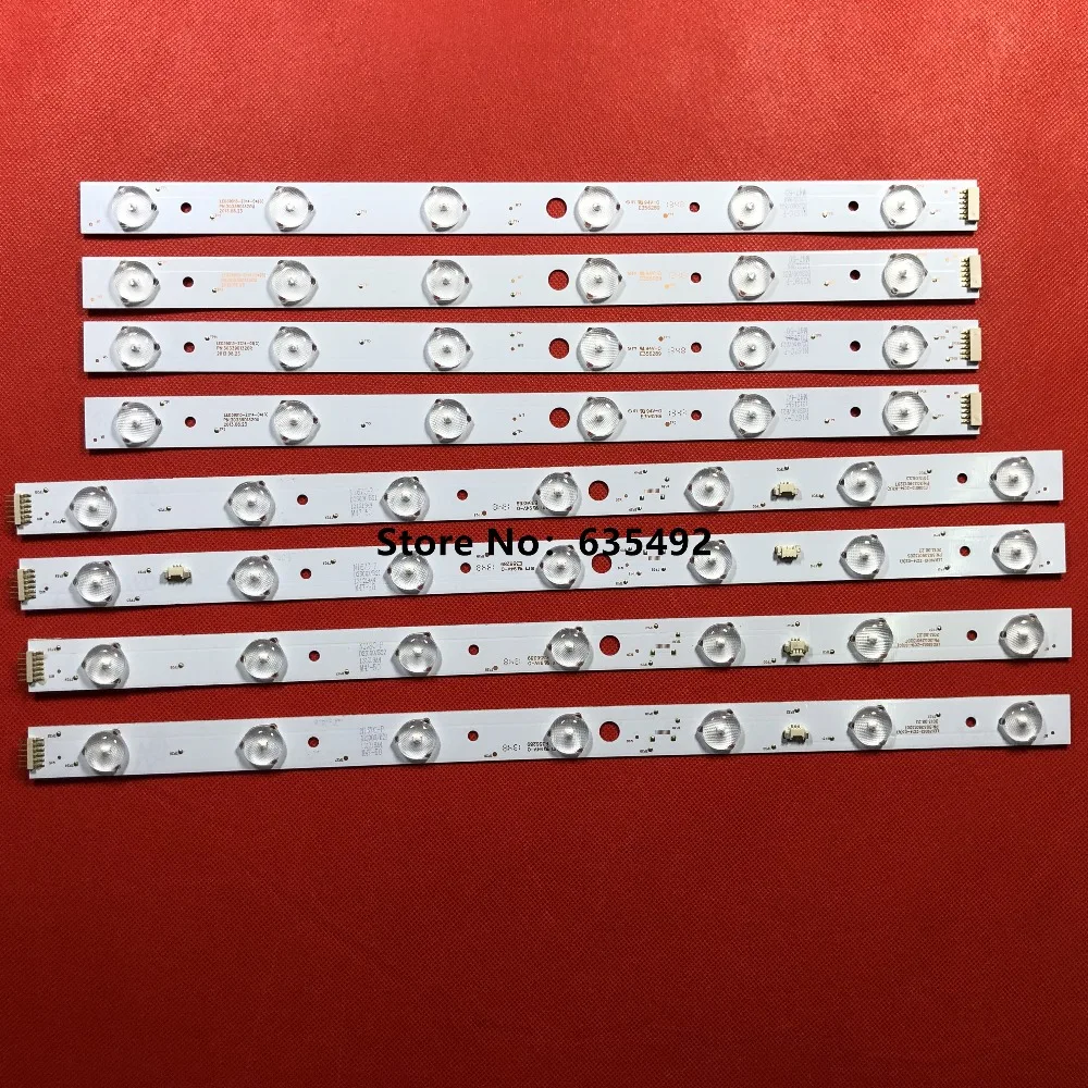 8pcs LED Strip  For 39inch L39F6 LED39D13-ZC14-01 LED39D13-ZC14-02 LED39D13-ZC14-03 LED39D13-ZC14-04 (D) 3033901320 LED39C530