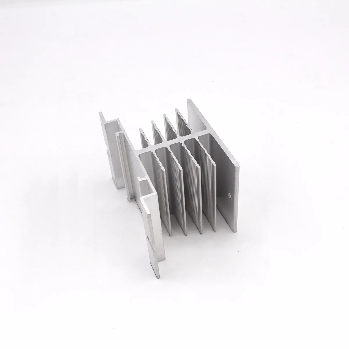 Mini Single Phase Solid State Relay SSR Aluminum Heat Sink Dissipation Radiator Newest Rail Mount For 10A-40A Relay