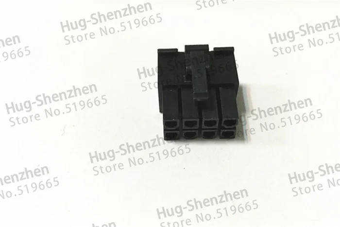 200pcs/Lot 8 Pin Female ATX EPS CPU Power Connector Socket Black- PSU Modding Modder