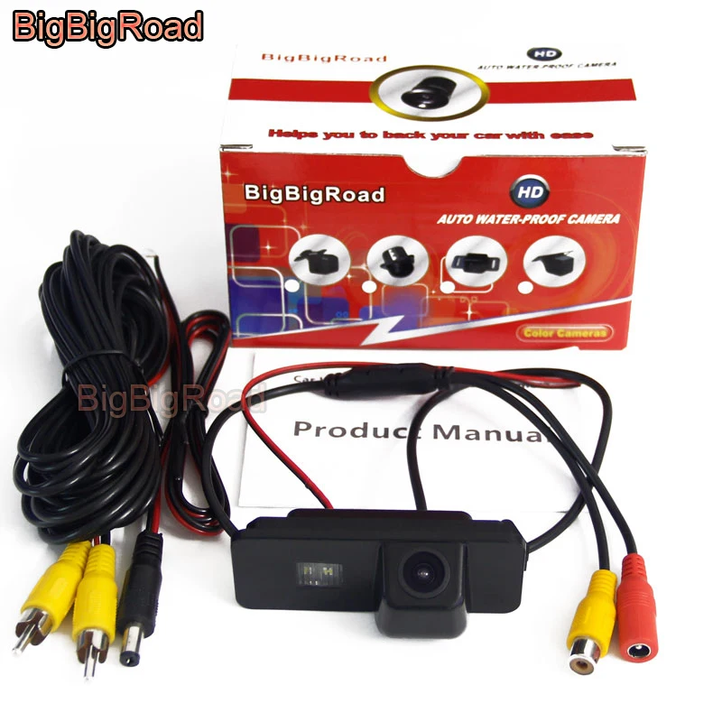 

BigBigRoad Car Rear View Parking Backup Camera For Volkswagen Amarok / Robust 2010 2011 2012 2013 2014 Night Vision Waterproof