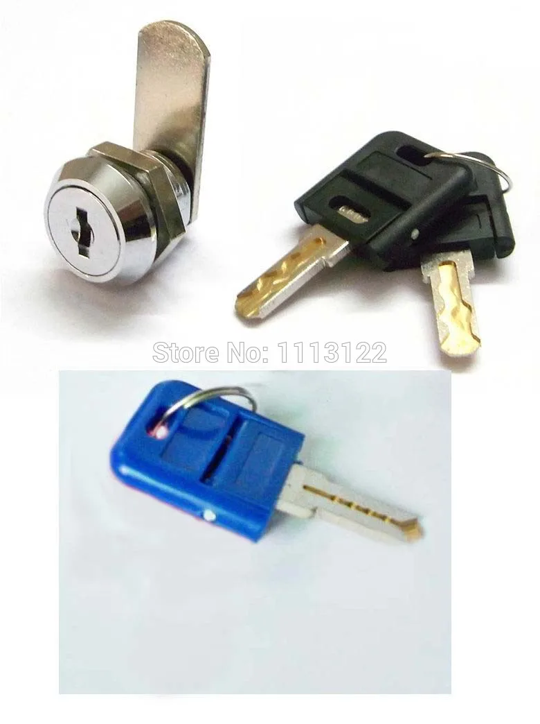 High Quality Furniture Mailbox Cam Lock with  Master Key System lock 103-16 Computer Key Shoecase Lock File Cabinet Lock 1 PC