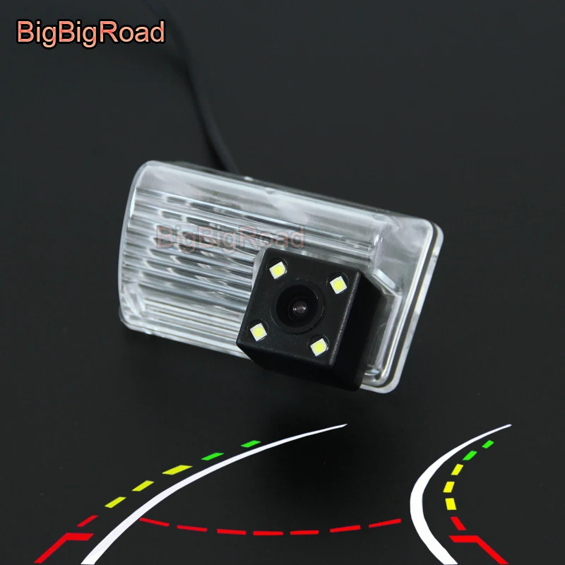 

BigBigRoad For Toyota Corolla Sedan 2007 2008 2009-2013 Car Intelligent Dynamic Trajectory Tracks Rear View Parking CCD Camera