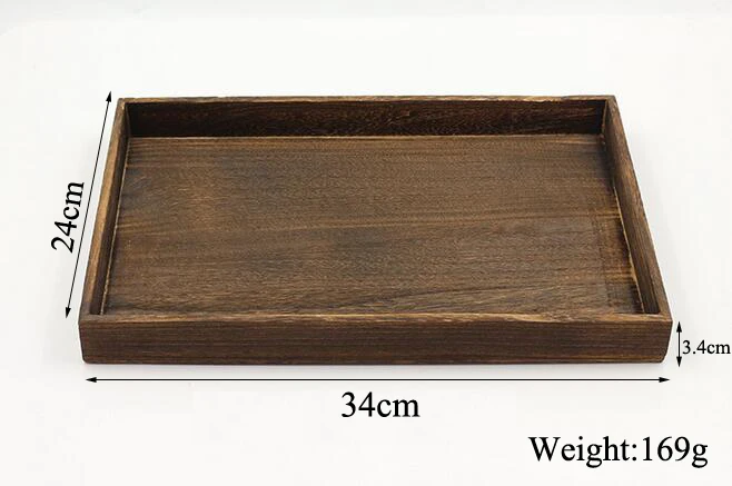 Classic Wooden Jewelry Tray Jewelry Organizer Bangle Earrings Bracelets Choker Necklaces Pendants Storage Jewelry Plate