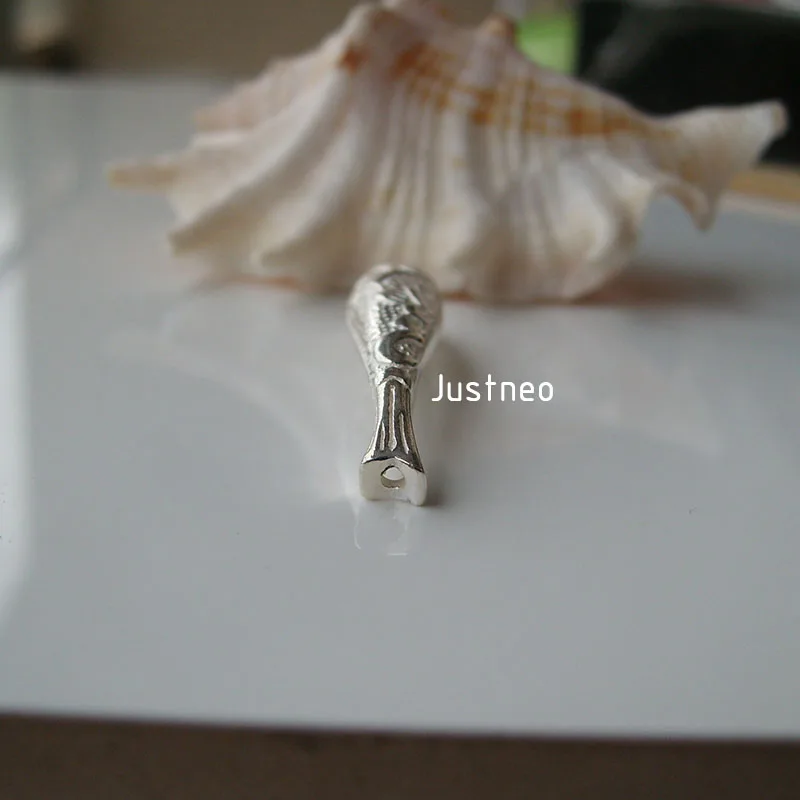 solid 925 Sterling Silver tube spacer connector,silver jewelry components