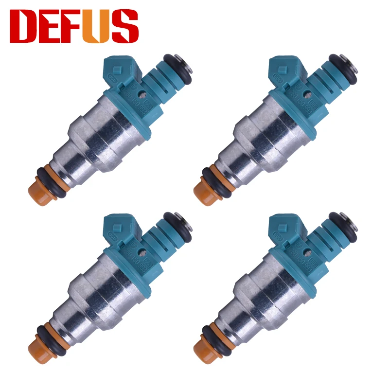 

DEFUS 4x Bico Fuel Injector Nozzle 0280150993 for Fiesta Ka Courier 1.0/1.3L Fuel Injection Value Gasoline Petrol Car New