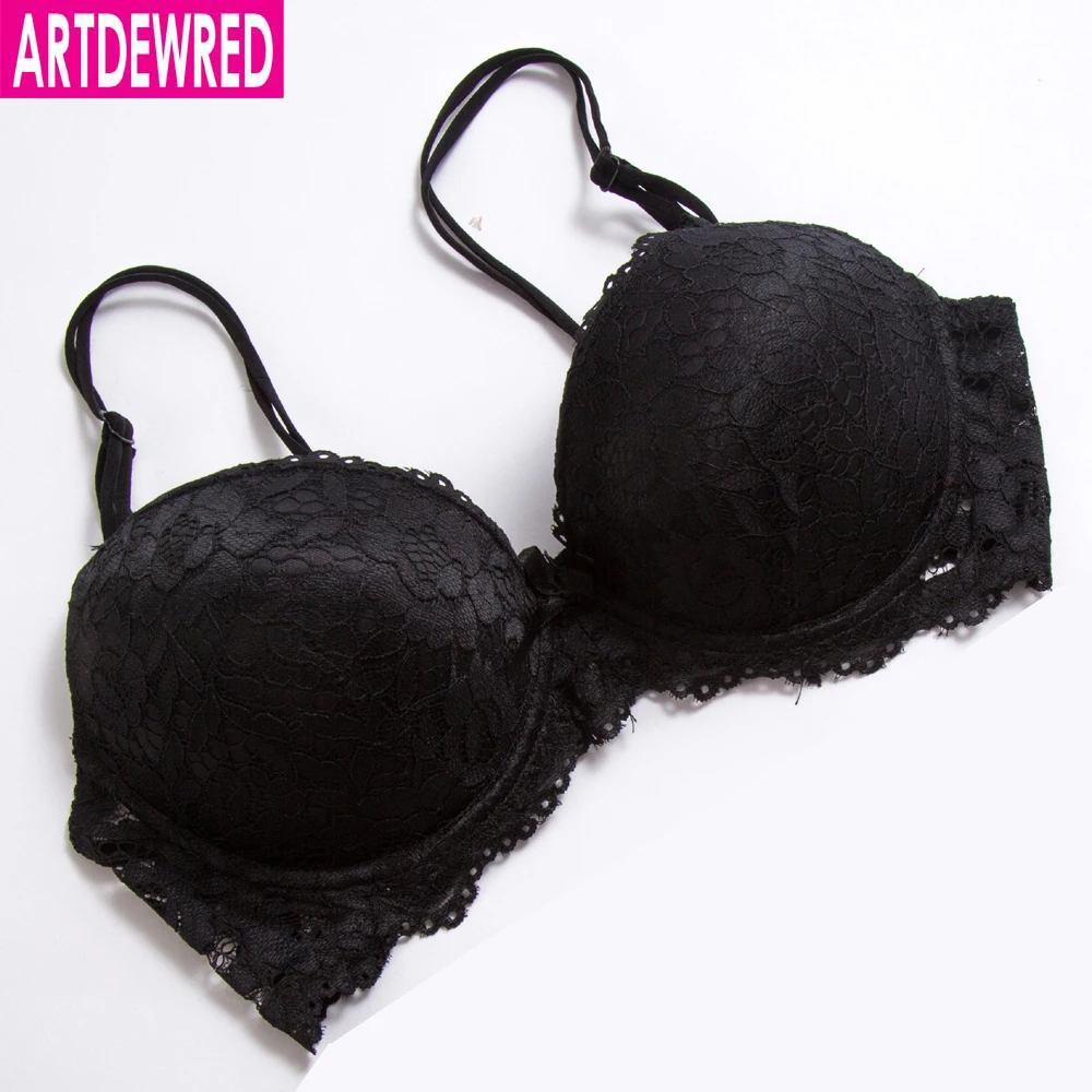 ARTDEWRED Dámské sexy bralette velké velikosti krajkové spodní prádlo push-up podprsenky 75 80 85 90 95 BCD Intimates Dámské bh podprsenky topy spodní prádlo - náhled 4