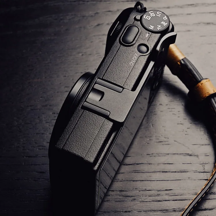 الألومنيوم الإبهام قبضة الإبهام بقية الإبهام حتى لريكو GR III GR 3 GR3 غطاء الحذاء الساخن