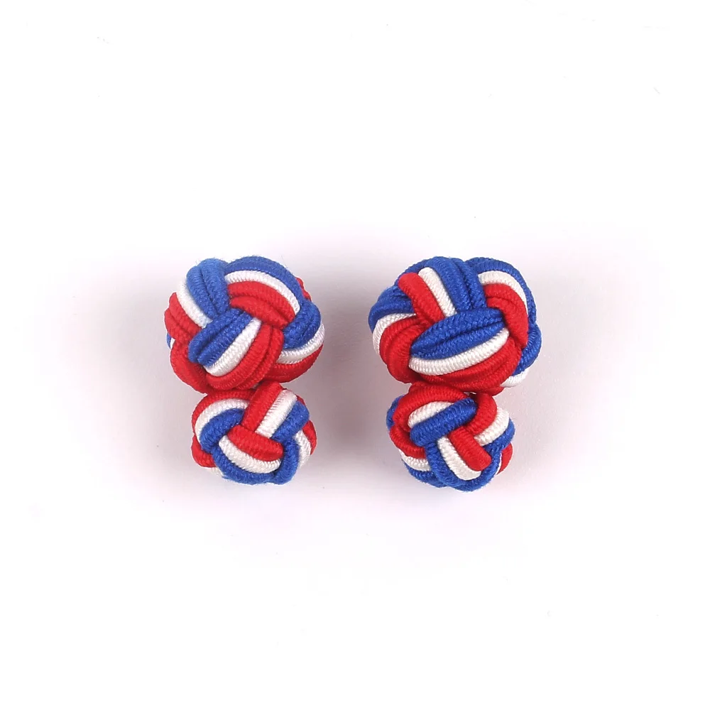 Knot Cufflink For Men Women Classic Shirts Cuff links For Wedding Party