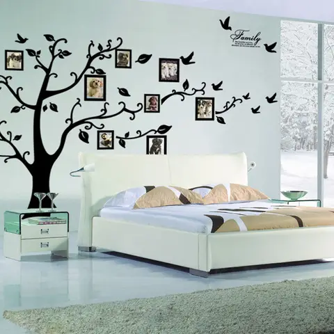 Large Family Tree PVC Wall Sticker HonC
