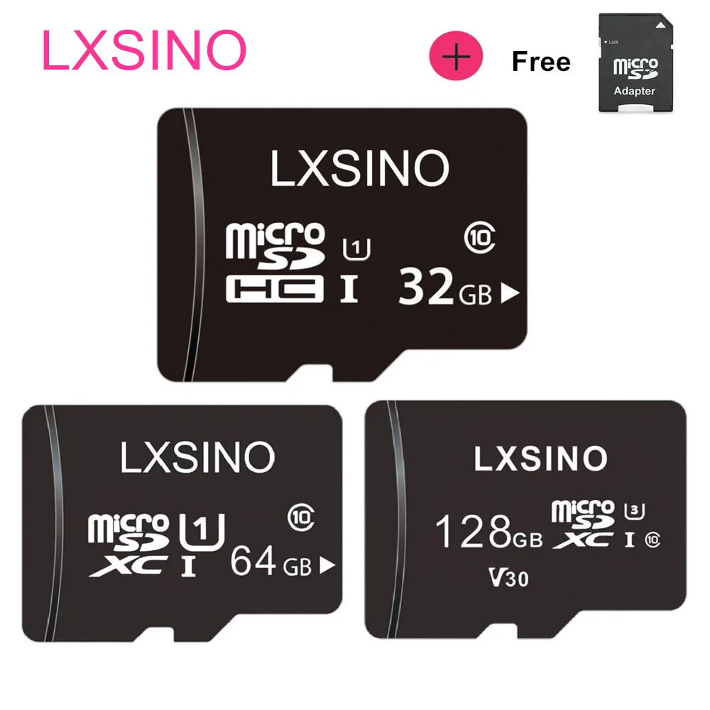 

Карта памяти LXSINO, 128 ГБ, 64 ГБ, 32 ГБ, Micro sd, класс 10