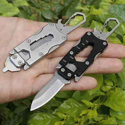 Kitchen tools Mini Folding knife Multi Functionel key chain multi-function key knife outdoor creative gifts tools