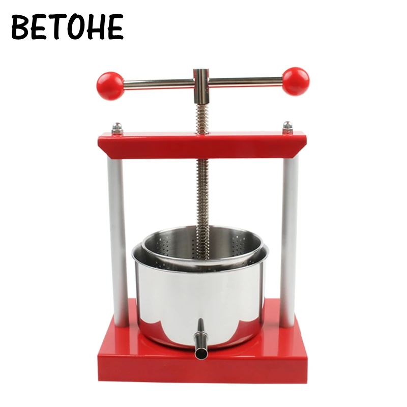 Stainless Steel Manual Squeezer Orange Lemon Citrus Press Juicer Slow Extractor Hand Fruit Juice Wine Separator Oil Pourer