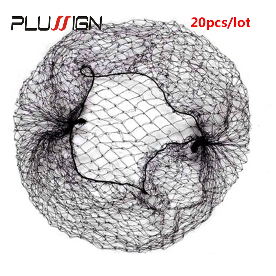 20 Pcs Nylon Hair Net for Weave Extensions