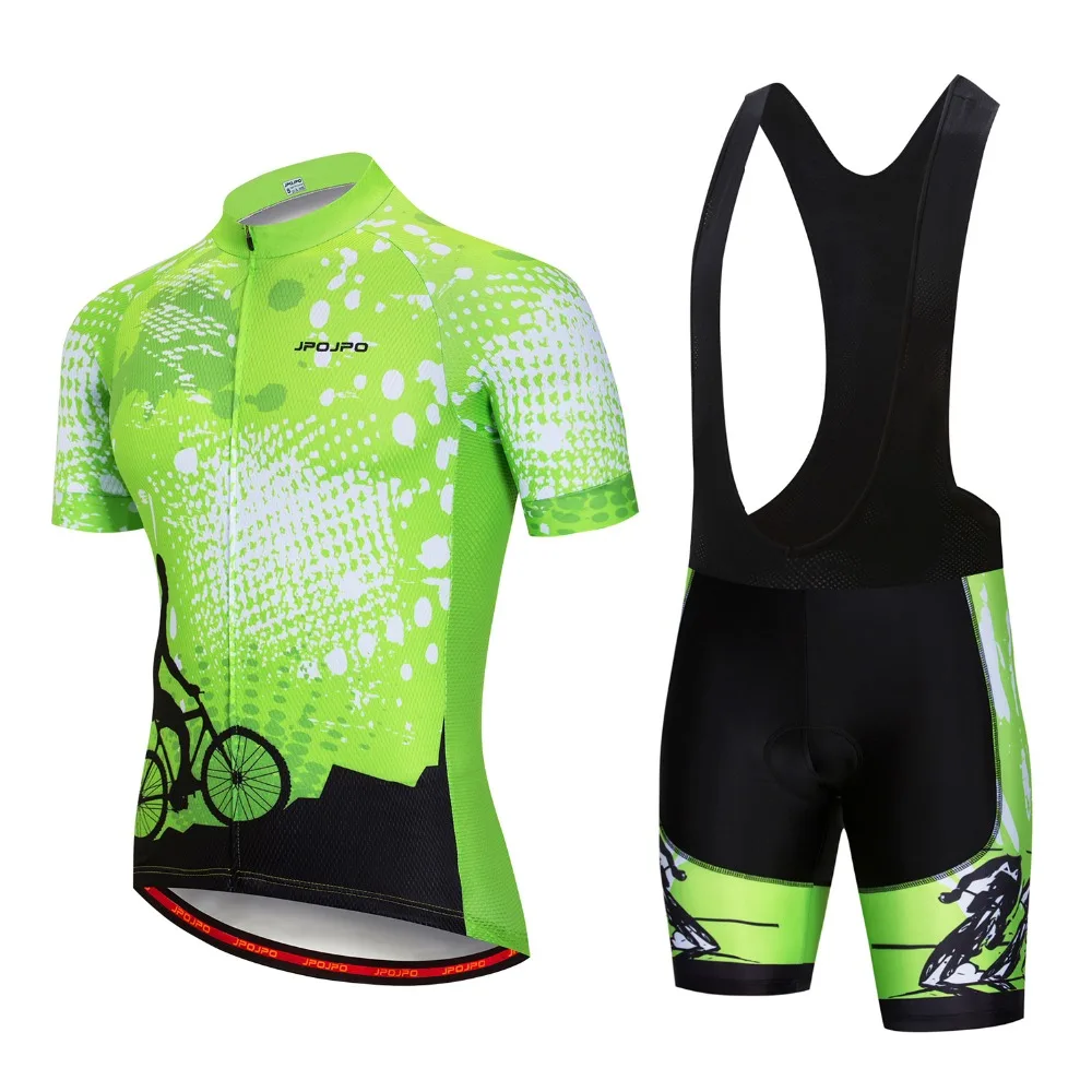 2021 Pro Team Cycling Jersey set Bike uniform Cycle shirt Ropa ciclismo Bicycle Wear MTB Cycling Clothing mallot ciclismo Green