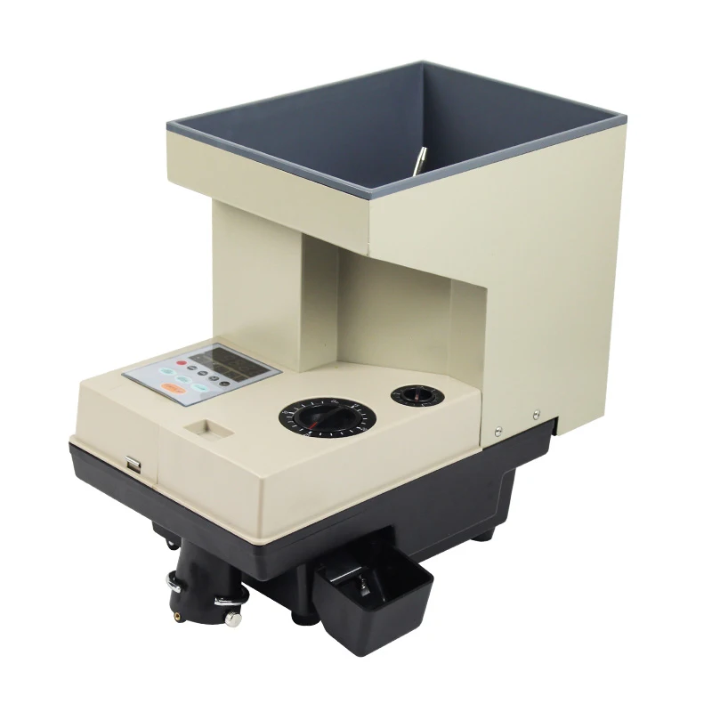 

Electronic Automatic Coin Sorter money Counter 110v/220v Coin Counting machine Counting range 1-999 pieces