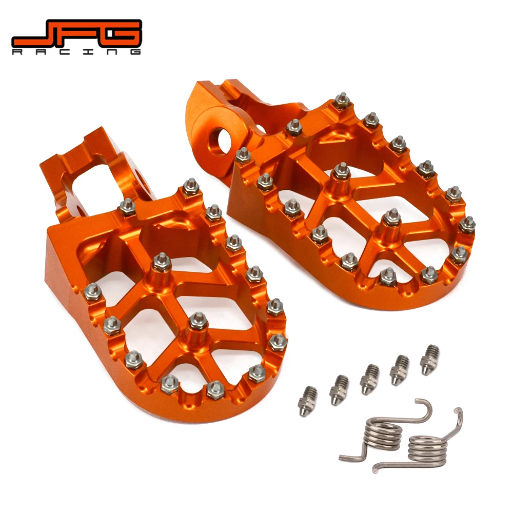 Motorcycle CNC 2022 New Foot Pegs Footpegs Pedals For KTM SX SXF EXC EXCF XC XCF 125 150 250 300 350 450 500 2017-2020 2021 2022