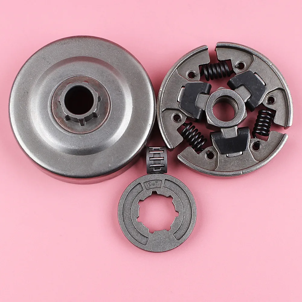 คลัทช์Sprocket DrumสำหรับStihl MS180 MS170 018 017 MS250 MS 180 170 250 เข็มแบริ่งลูกโซ่แทนที่อะไหล่ส่วนP7 17 มม.